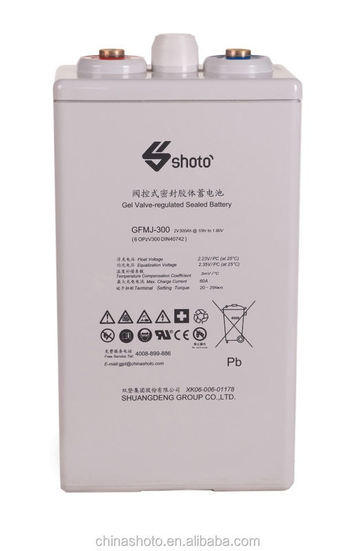UL VRLA Sealed Lead Acid Battery Gel 2 Volt 200ah Battery For Energy Storage