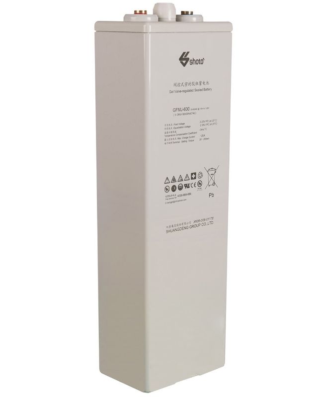 GFMJ-600 VRLA Deep Cycle Gel Battery 600AH High Security